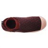 Acorn Unisex Polar Pair Ankle Fleece Slipper Sock, Garnet, 5.5-7