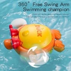 Water Playing Little Cute Duck Floating Bath & Pool Toy for Kids & Toddlers ABS