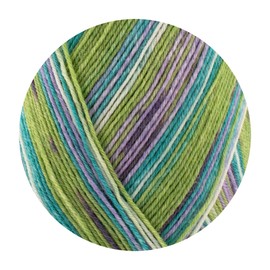 Opal Beauty Balance (425m) 4-Ply Yarn - Wool-Blend, for Knitting Wonderfully Warm Socks, 11404, 1 x 100g