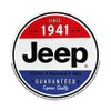 Jeep Since 1941 Red White and Blue Logo Vinyl Sticker