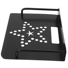 Operitacx Wall Mounted Router Holder and Projector Rack Cable Organizer for Home and Office Use Space-Saving Design for Projectors and Electronic Devices