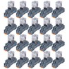 20PCS Electromagnetic Power Relay, 8-Pin 10 AMP 110/120V AC Relay