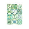 WALPLUS Pack of 24 15 x 15 cm Turkish Green