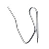 100 Packs Metal Curtain Hooks, Sicai Stainless Steel Pleat Curtain