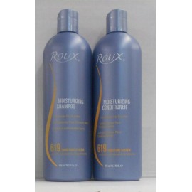ROUX 619 Moisturizing Shampoo & Conditioner DUO SET For Dry Hair ~ 15.2 fl. oz.