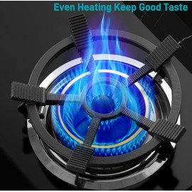 Gas Ring Reducer, Work Stand Ring for Gas Stove, Beswarmy Non Slip Heavy Duty Work Burner Ring Rack, Cast Iron Trivets for Hot Pots and Pans Espresso Maker Coffee Pot 9.25inch