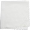 Intermode Women's Initial Handkerchief 40505005 5006 Handkerchief, Initial N White
