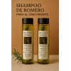 2 Shampoo Natural Romero Acelera Crecimiento Cabello Brillo