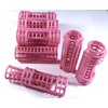 10pc Medium Snap On (Clip-On) Hair Rollers