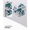 JAKO Lightball Futsal, White/Navy/Neon Green, 4 (290 g)