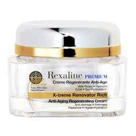 Rexaline X-treme Renovator Rich - Regenerating Anti-Age Cream - Hyaluronic Acid Anti-Wrinkle Care - Nourishing, Soothing, Regenerating - Moisturising Face Care - 50 ml