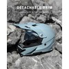 TRIANGLE Dual Sport Motorcycle Helmet Dirt Bike Helmets ATV Full