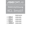 Electrolyte Solution KCL 3 mol/l, Industrial Quality, Made in Germany