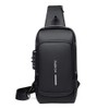 Men Sling Bag Pack with Lock Waterproof -Theft Chest Bag