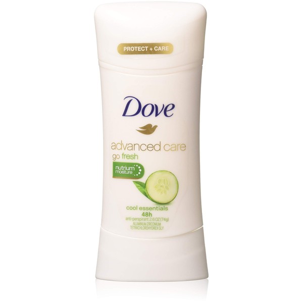 Dove Deodorant 2.6 Ounce Adv Care Anti-Perspirant Cool Essential (76ml)