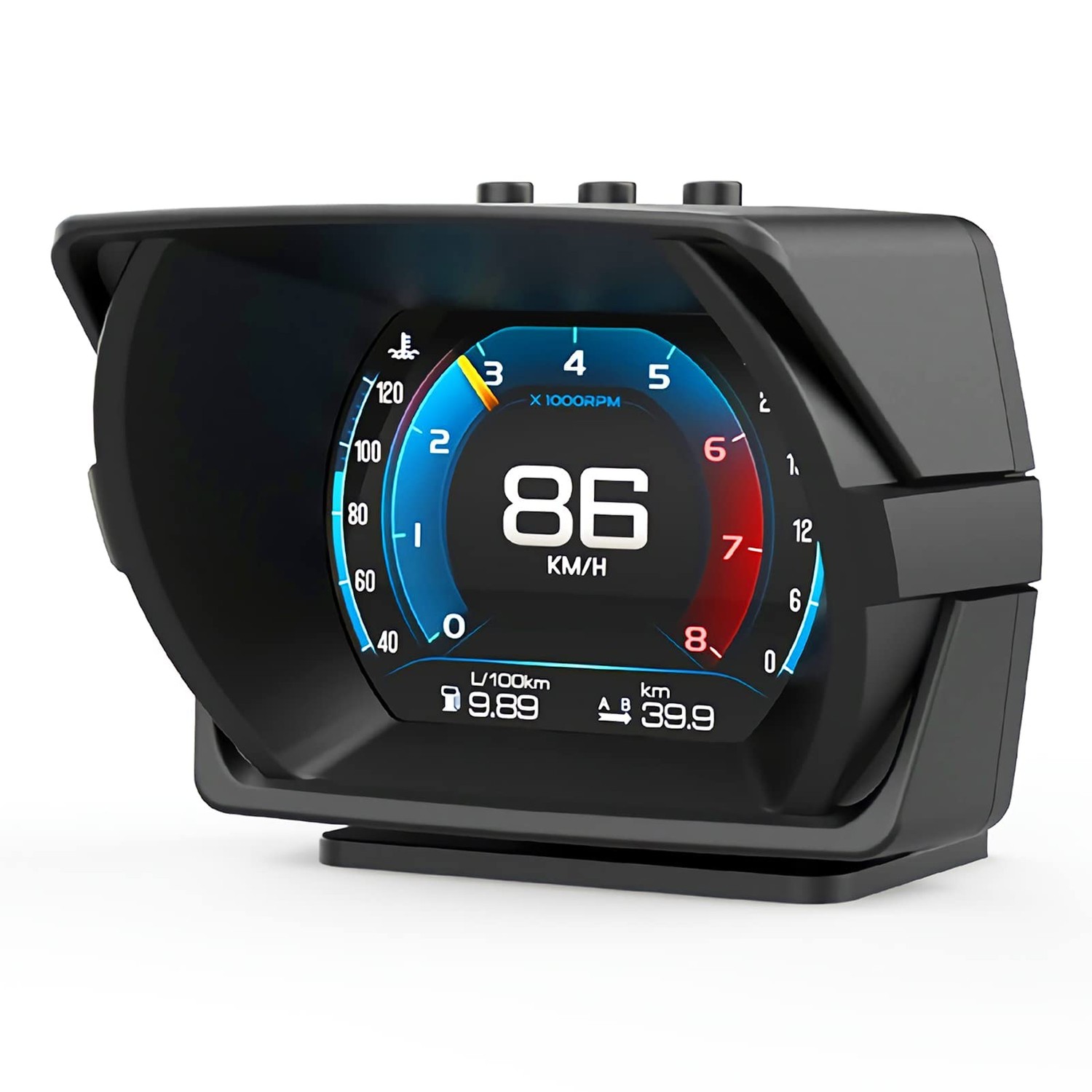 GIGC OBD2 Meter, Tachometer, Car Head-up Display, Multimeter, with ...