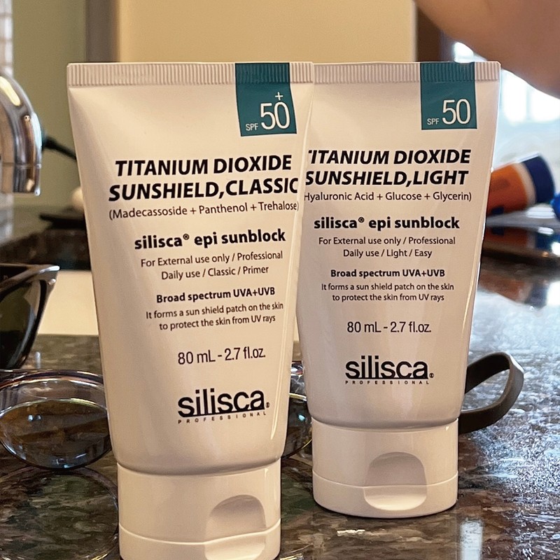 Silisca Siliska EPi Sunblock Sun Cream Light 80ml + Classic