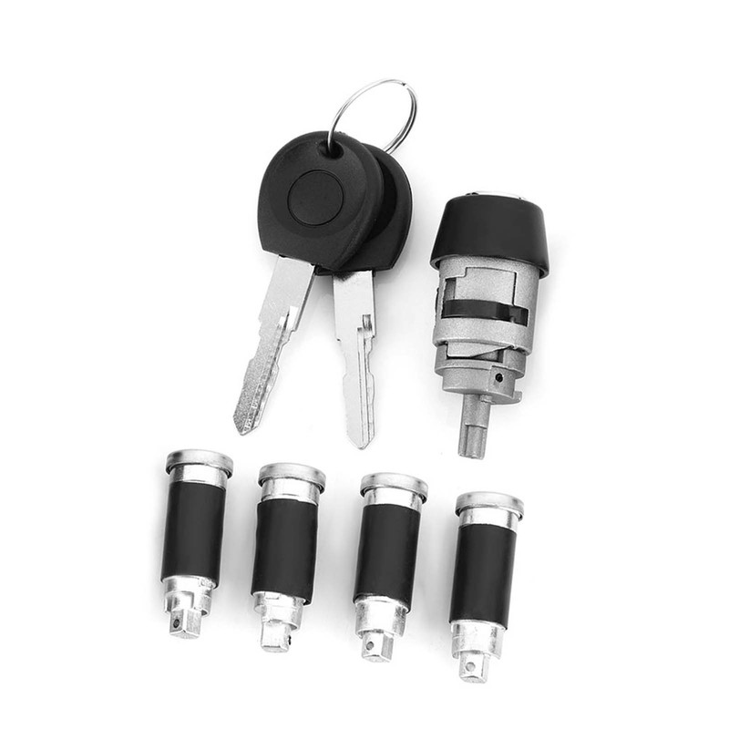 Ignition Lock Cylinder &amp; Key Fit for Transporter T4 Caravelle