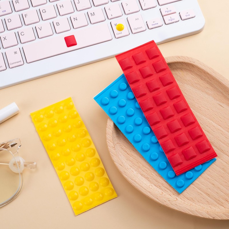 SmallCat 104 PCS Bump Dots for Visually Impaired, 3 Colors