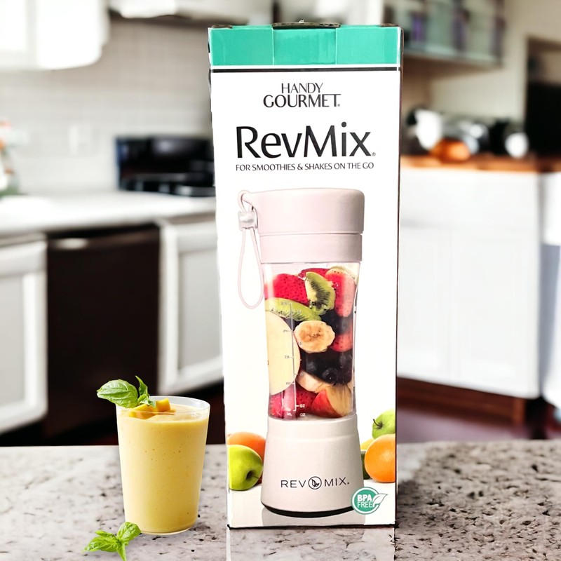 Handy Gourmet RevMix(White) Make for Smoothies & Shakes On The