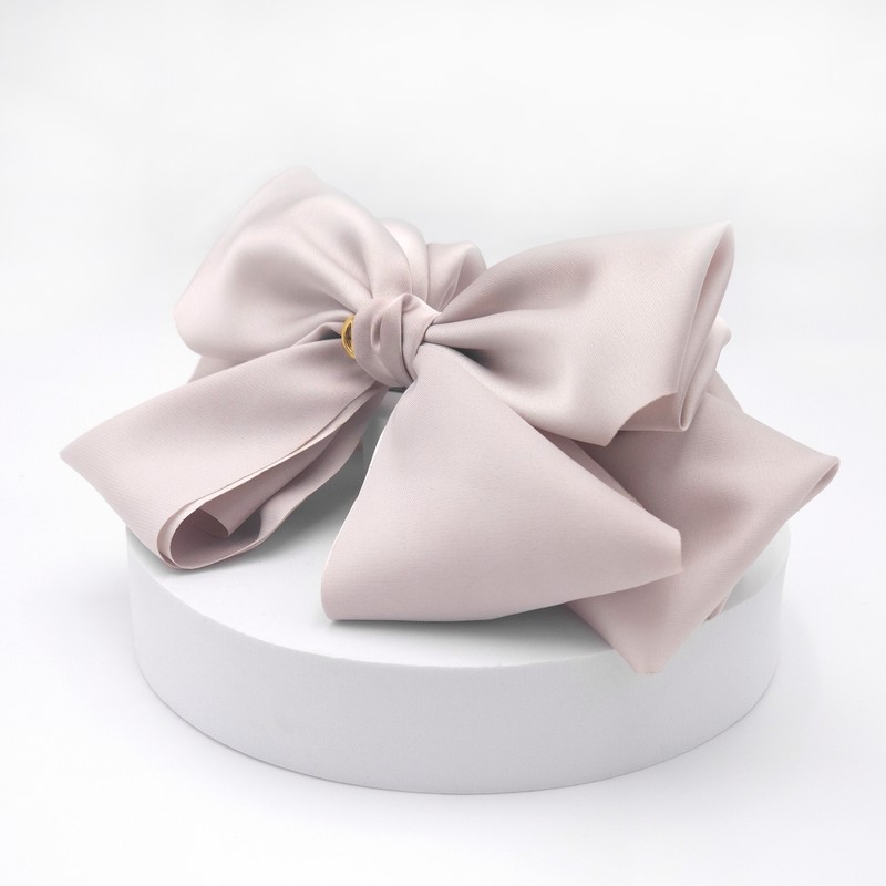 (2 types) Lovely Big Ribbon Point Hairpin Black / (2종)