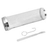 BBQ Net Tube Rolling Grilling Basket Stainless Steel Wire Mesh