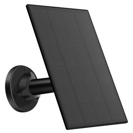 Allweviee Solar Panel for Solar Security Camera Wireless Outdoor Compatible with Rechargeable Battery Powered Surveillance Cam, DC 5V 3.5W Type-C Port