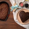 Ibili 826022 - Molde desmontable antiadherente Corazón Moka 22 cm
