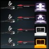BraveWAY 4PCS 4X6" LED Headlights DOT Approved with High Low