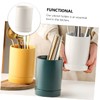 Ceramic Dishes Kitchen Utensil , Ceramic Utensil Holder Set Cutlery