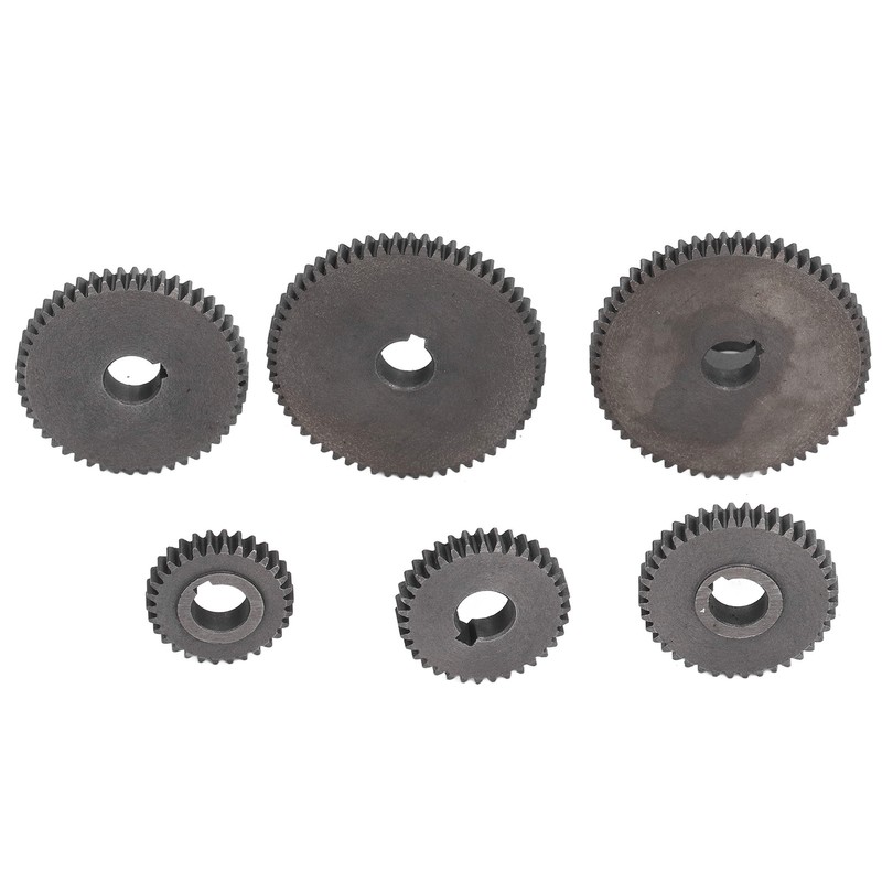 9Pcs Metal Gear Set Mini Lathe Cutting Machine Gears 2xT60