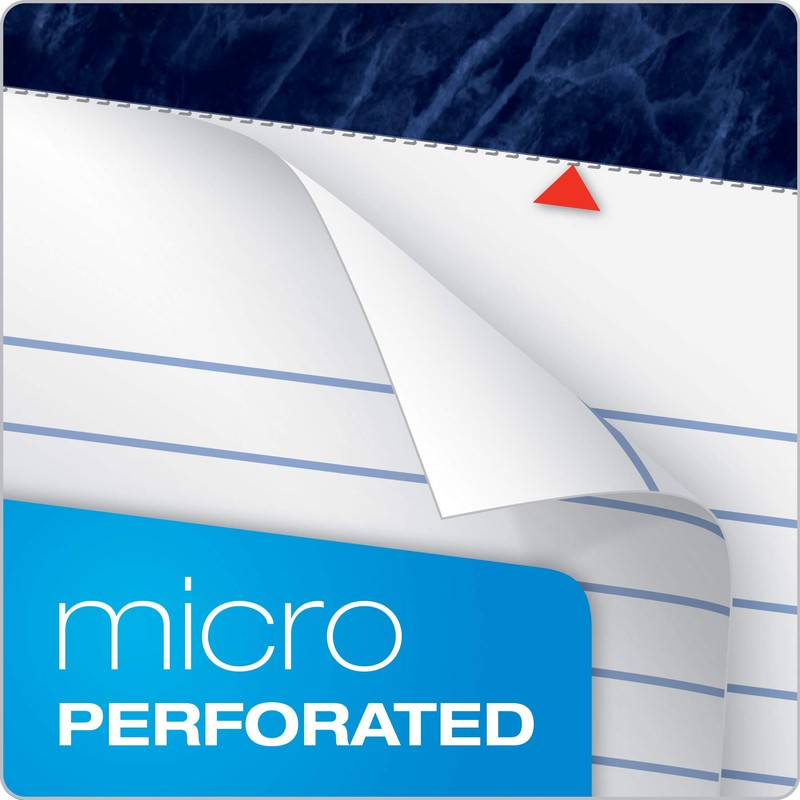 Ampad Gold Fibre Writing Pads, 8-1/2" x 11-3/4", Legal Rule,