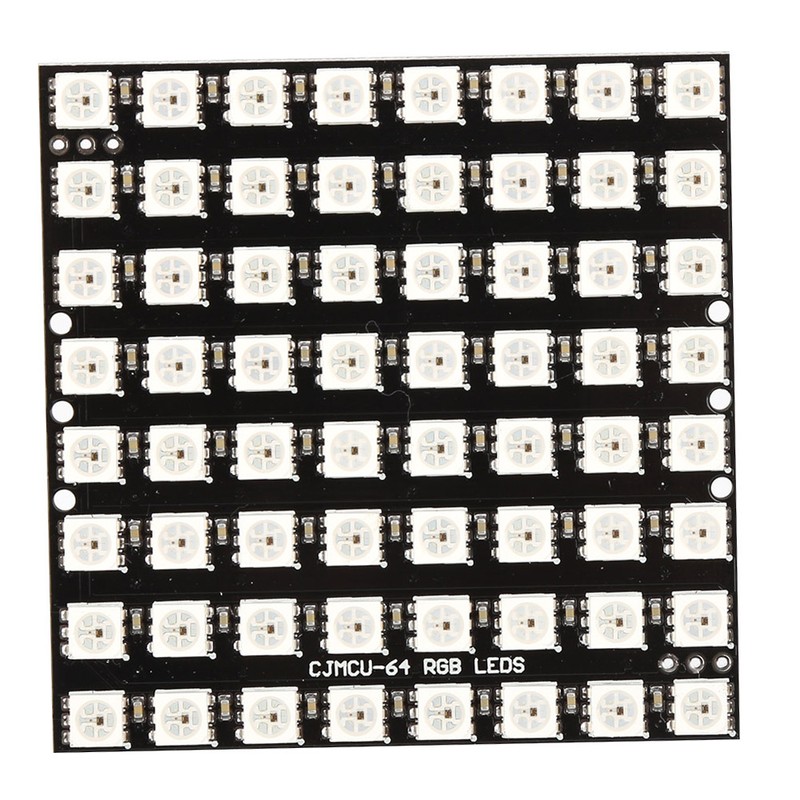 64Digit LED Development Board with Built In Full Color Driver