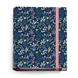 Miquelrius - Carpeblock, 4 D-Ring Folder with 100 5 x 5 mm Grid Leads in 4 Different Colours for Sorting, Hard Cover, A4 Folder with Rubber Closure