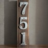 Unique 5-Inch High Acrylic House Numbers - Rustproof & Anti-fade