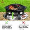 Newtex FirePad Deck Protector - Perfect for Fire Pits, BBQ,