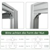 20 x EYPINS Mounting Material Angle, Aluminium Profile, 20 x