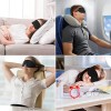 Antifaz para Dormir Ergonómico Negro Espuma Memoria Ajustable Bloquea Luz