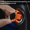 CGEAMDY Engine Start Button Cover, Diamond Car Engine Start Stop