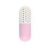 Baluue 2pcs Capsule Shaped Deodorizer Moisture Absorber for Shoes Suitcases