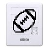 Azeeda '8-Bit Rugby Ball' Sliding Puzzle (PZ00038034)
