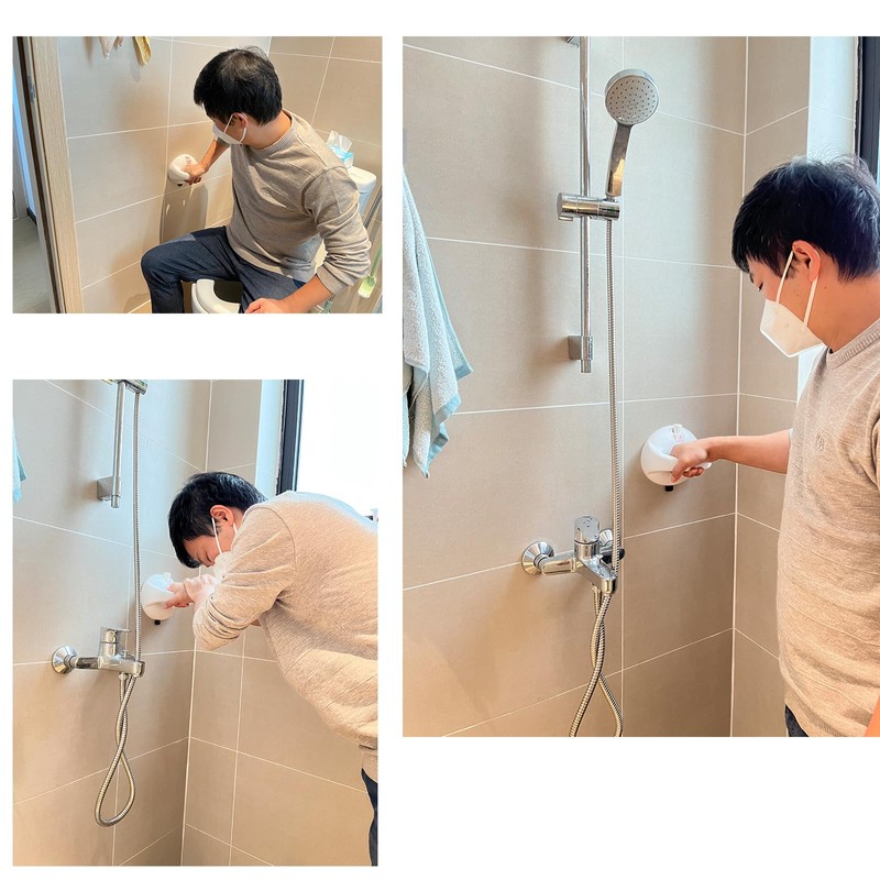 Grab Bars Suction Cup for Bathtubs and Showers 5 Inches,