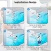 Toilet Flush Handle,Toilet Cistern Lever Flush Handle,Alloy Toilet Cistern Lever