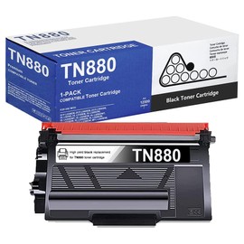 TN880 Super High Yield Toner Cartridge 1-Pack Replacement for Brother TN 880 TN-880 Toner Cartridge HL-L6200DW L6200DWT L6400DW L6400DWT MFC-L6700DW L6800DW L6900DW Printer