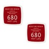 Pack of 2 Rimmel Moisture Renew Lipstick, Hot Lips #
