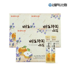 Seoul Pharmacist Credit Union Pear Bellflower Stick 30 packs 3 sets / 서울약사신협  배도라지 스틱 30포 3세트
