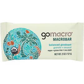 Gomacro Organic Macro Bar, Granola with Coconut, 2 oz