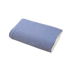 Ammin Pillow, Large, Thick, Cylindrical Type, Volume Type, Pillow Case, Pillow Cover, 13.8 x 19.7 inches (35 x 50 cm), For 16.9 x 24.8 inches (43 x 63 cm), Stretchable, Terry Fabric, 100% Cotton,