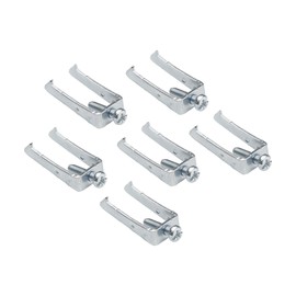DEBFLEX - Switchgear - Fixing claws - Fixing screws - Electrics - Accessories for electrics - Casual Range set with 6 claws + 6 metal screws, 742010