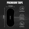Black Premium Tape 30 Pack,Gentle On Skin A1